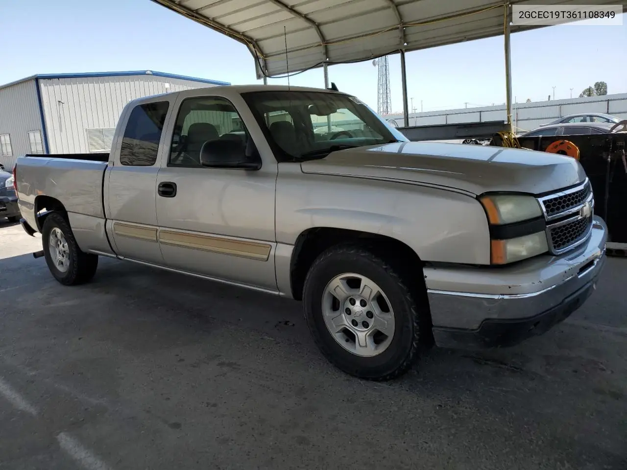 2006 Chevrolet Silverado C1500 VIN: 2GCEC19T361108349 Lot: 62504375