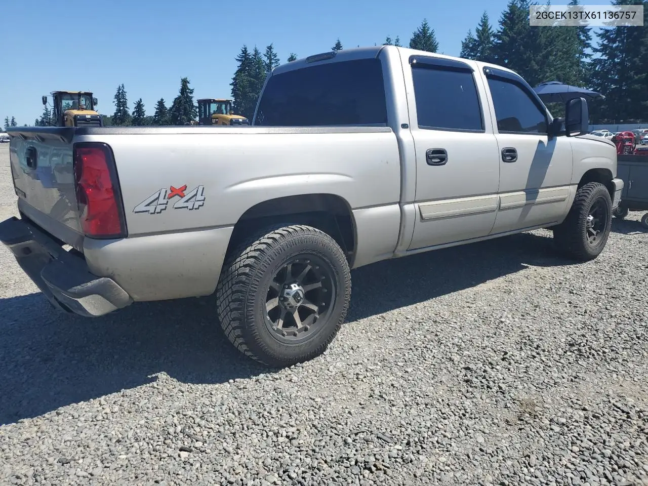 2006 Chevrolet Silverado K1500 VIN: 2GCEK13TX61136757 Lot: 62508595