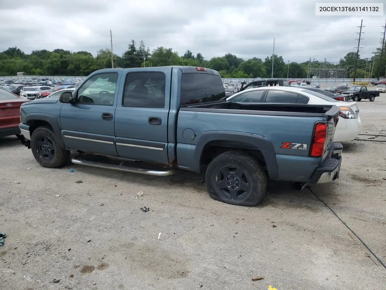 2006 Chevrolet Silverado K1500 VIN: 2GCEK13T661141132 Lot: 62871645