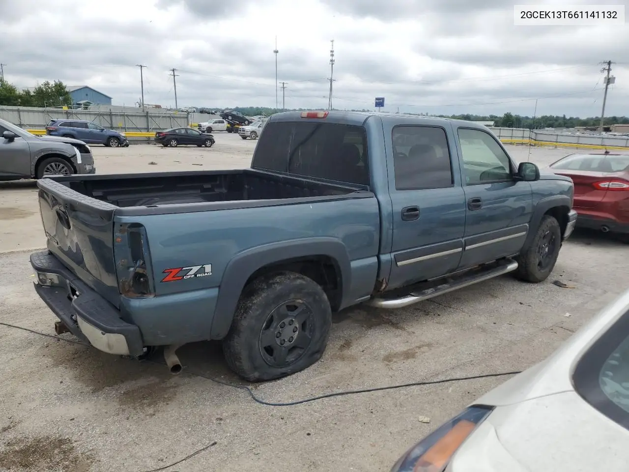 2006 Chevrolet Silverado K1500 VIN: 2GCEK13T661141132 Lot: 62871645