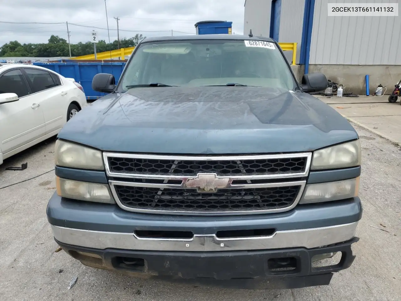 2006 Chevrolet Silverado K1500 VIN: 2GCEK13T661141132 Lot: 62871645