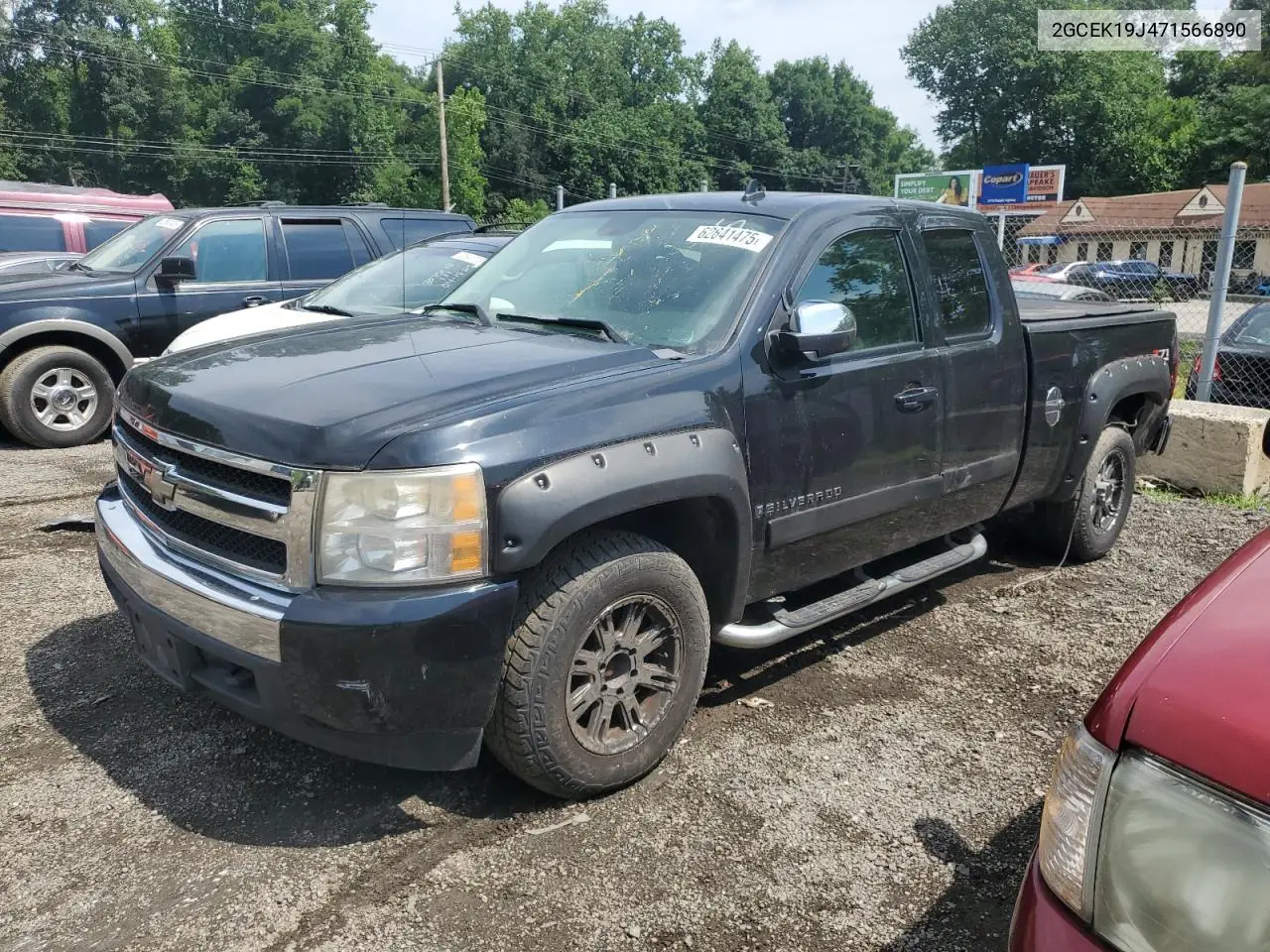 2007 Chevrolet Silverado K1500 VIN: 2GCEK19J471566890 Lot: 62641475