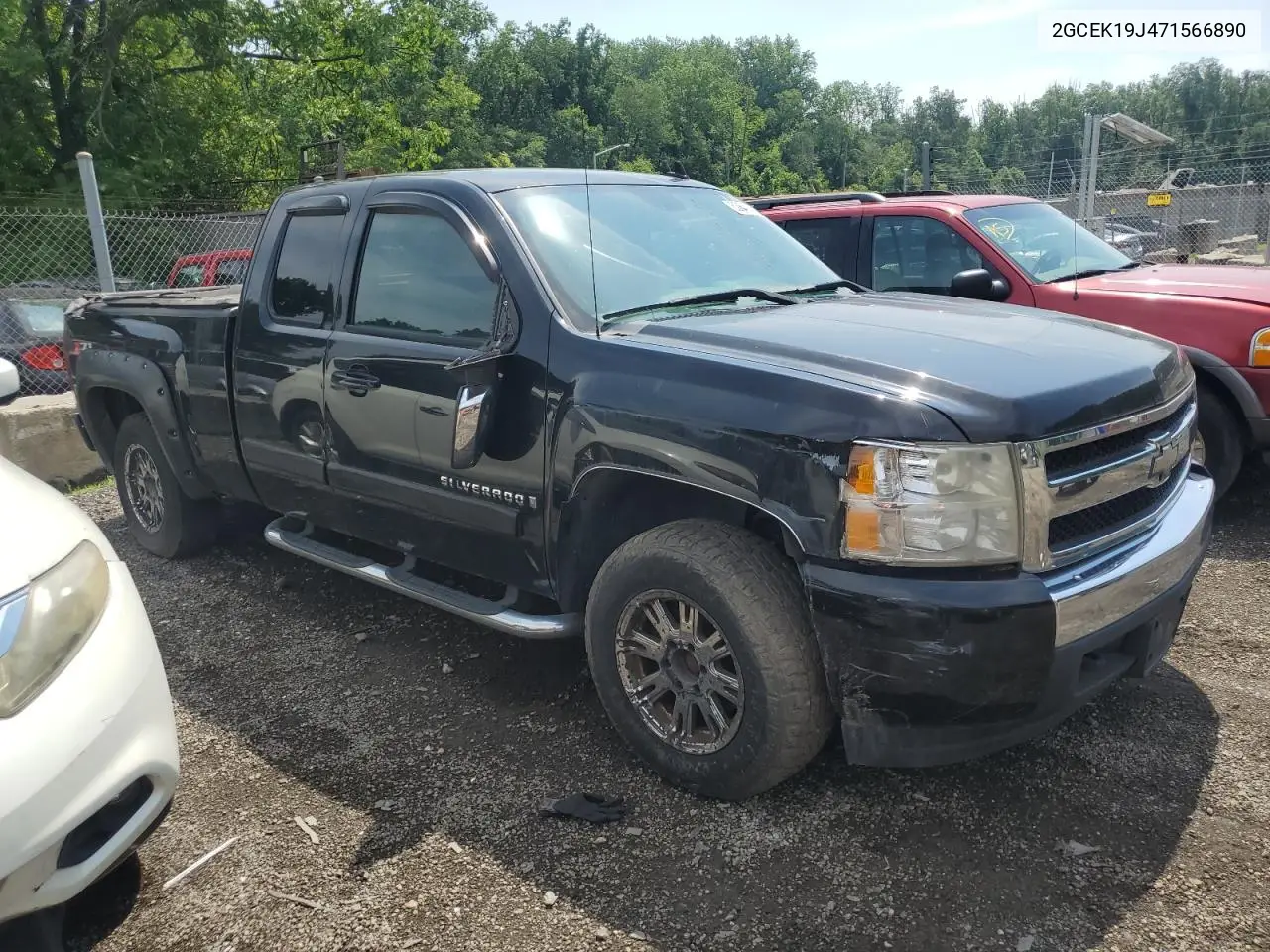 2007 Chevrolet Silverado K1500 VIN: 2GCEK19J471566890 Lot: 62641475