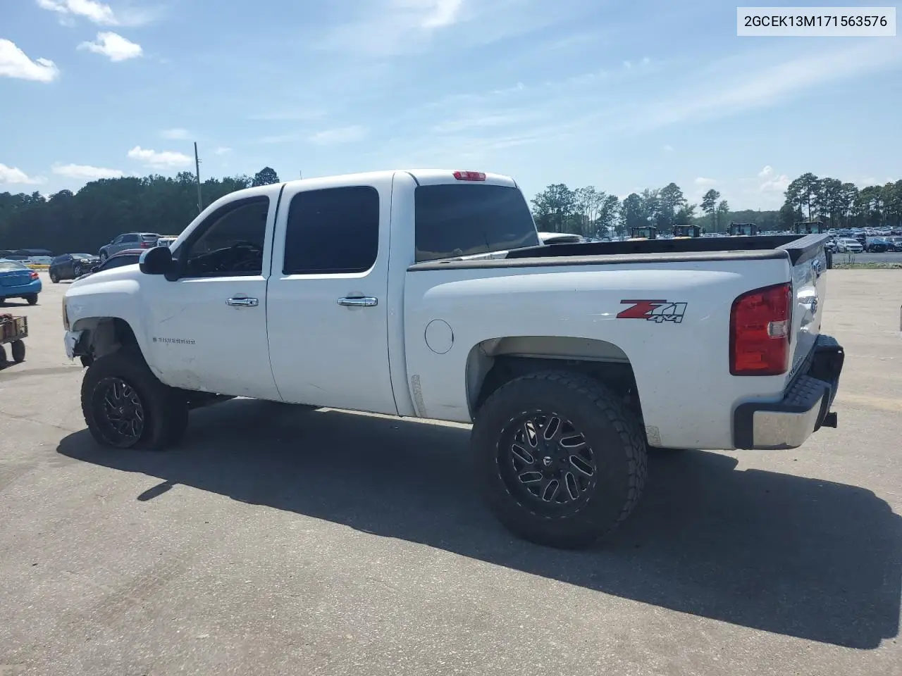 2007 Chevrolet Silverado K1500 Crew Cab VIN: 2GCEK13M171563576 Lot: 62653935