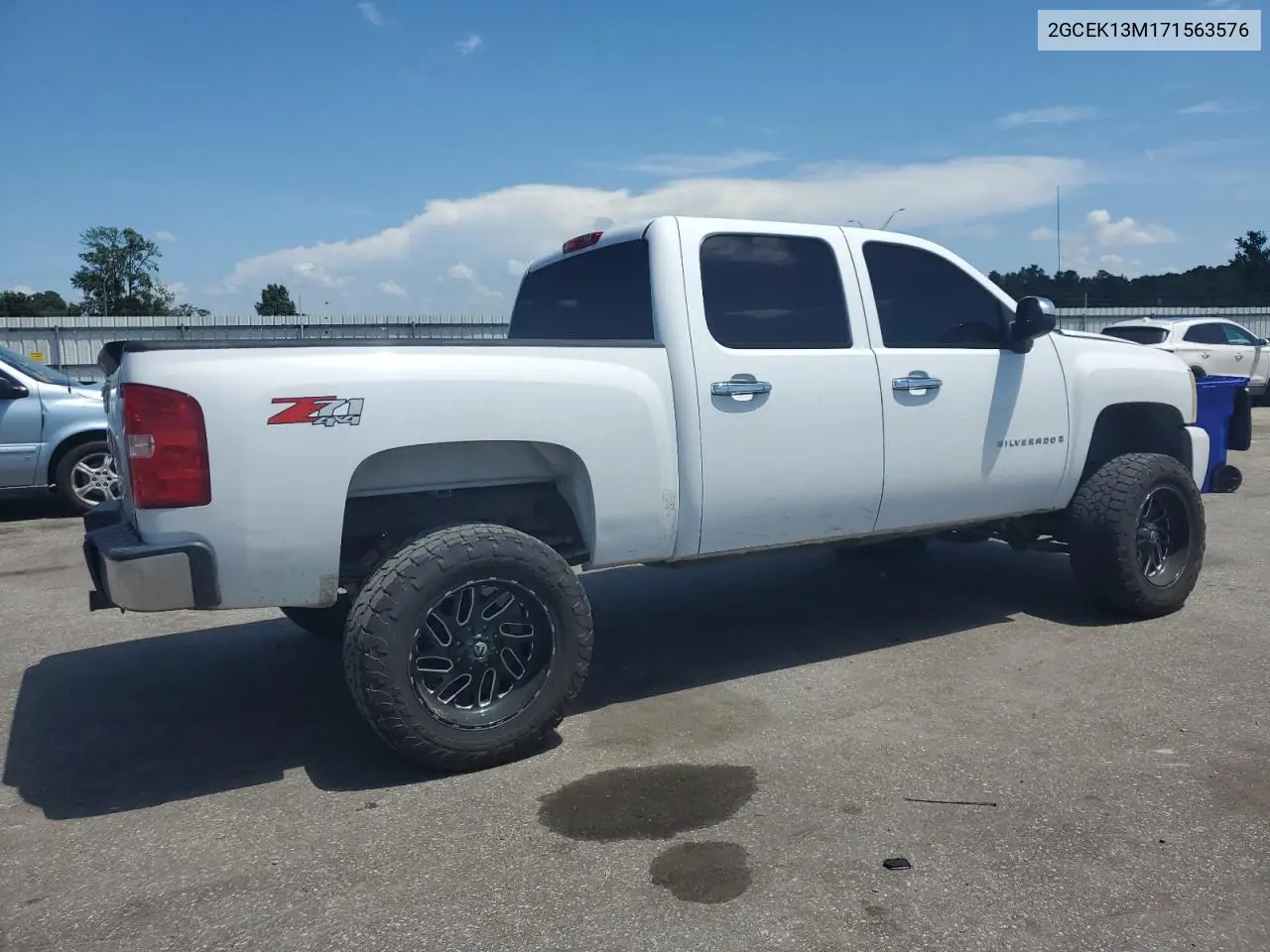 2007 Chevrolet Silverado K1500 Crew Cab VIN: 2GCEK13M171563576 Lot: 62653935