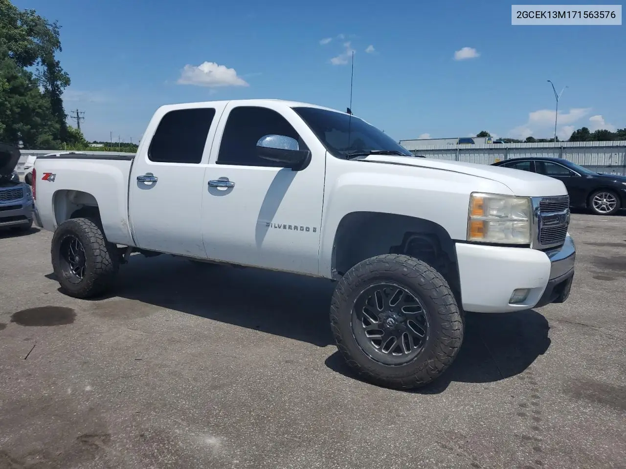 2007 Chevrolet Silverado K1500 Crew Cab VIN: 2GCEK13M171563576 Lot: 62653935