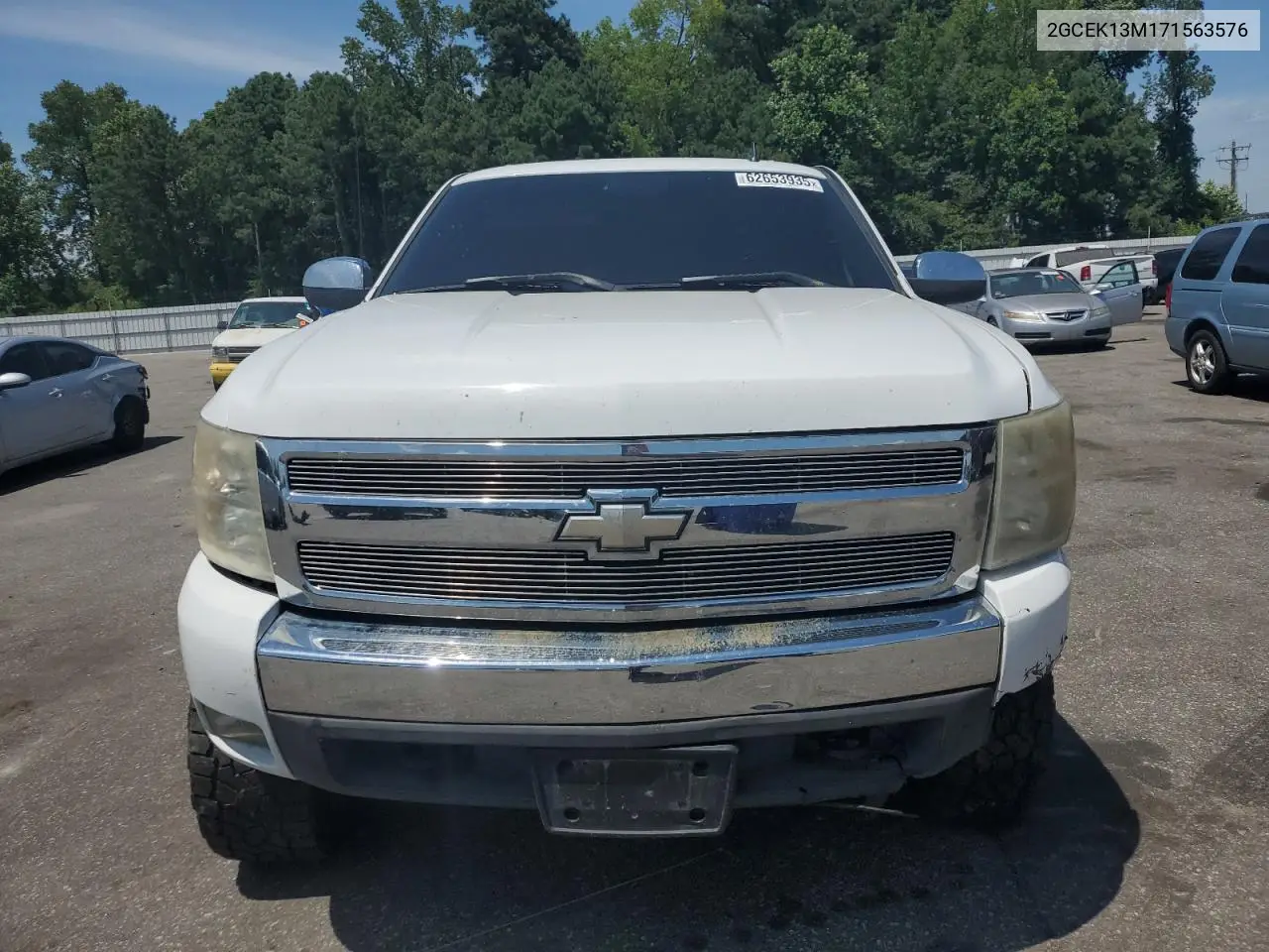 2007 Chevrolet Silverado K1500 Crew Cab VIN: 2GCEK13M171563576 Lot: 62653935
