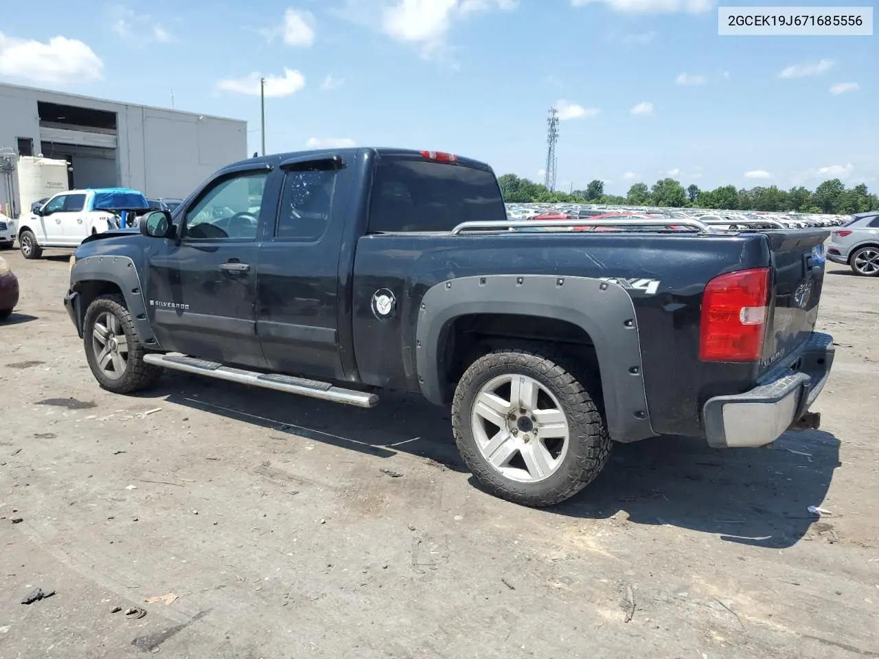 2007 Chevrolet Silverado K1500 VIN: 2GCEK19J671685556 Lot: 62690375