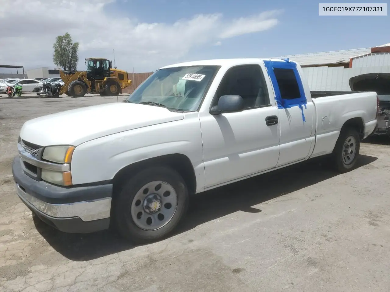 2007 Chevrolet Silverado C1500 Classic VIN: 1GCEC19X77Z107331 Lot: 62929255