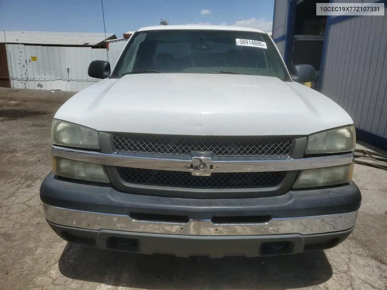 2007 Chevrolet Silverado C1500 Classic VIN: 1GCEC19X77Z107331 Lot: 62929255