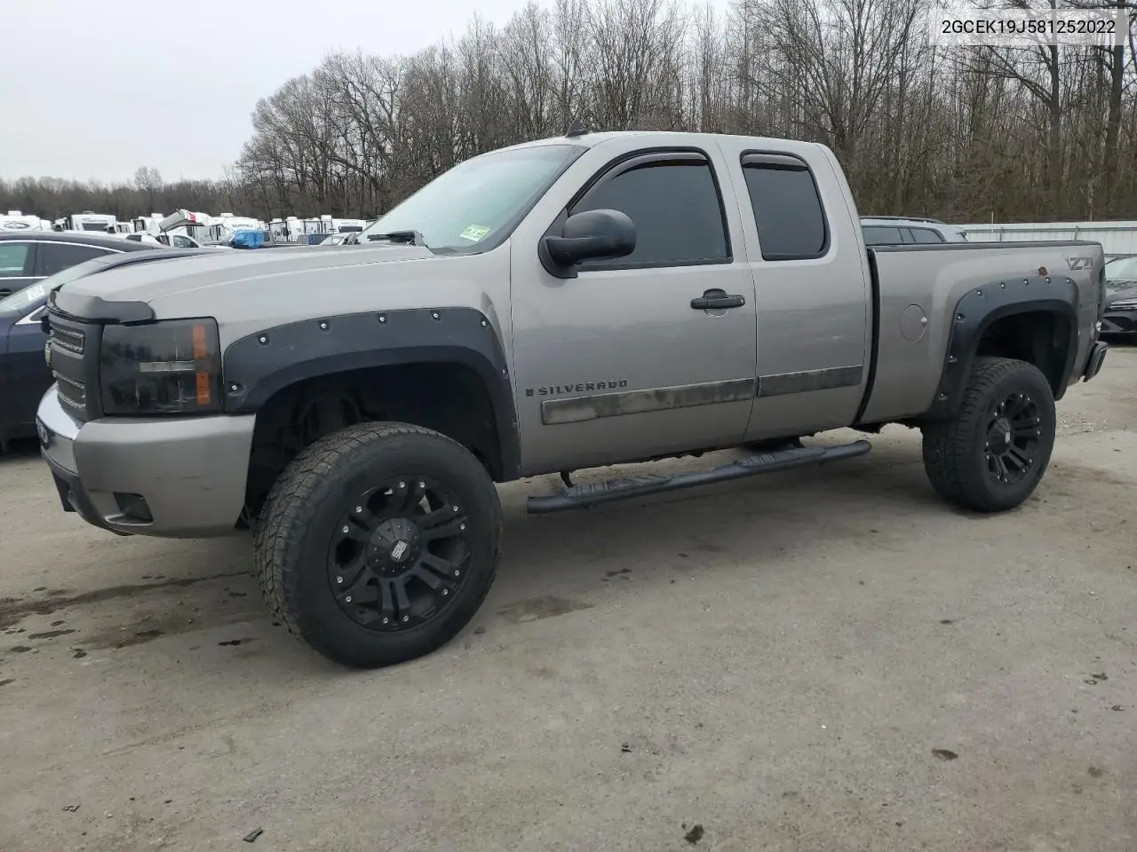 2008 Chevrolet Silverado K1500 VIN: 2GCEK19J581252022 Lot: 42916615