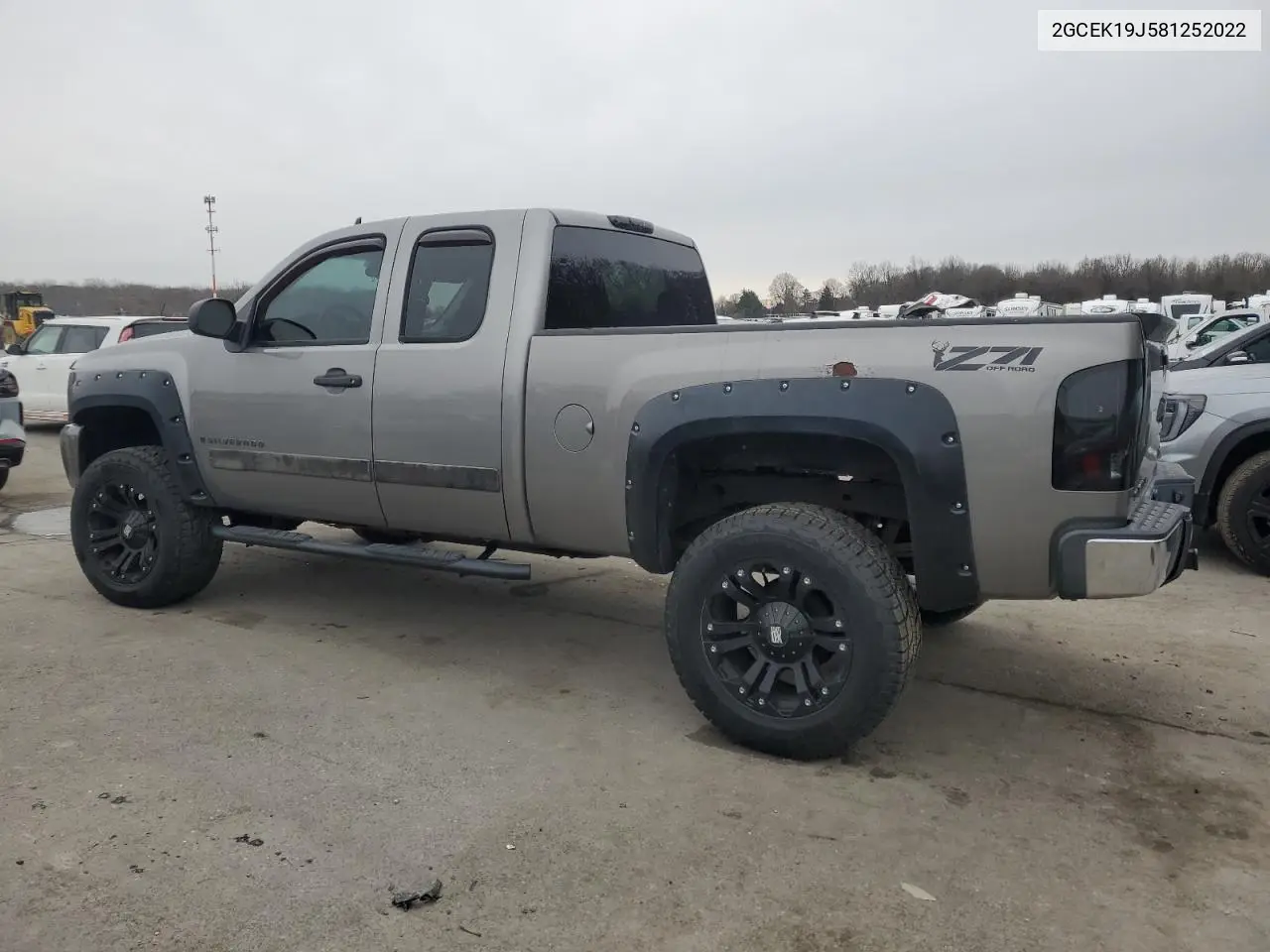 2008 Chevrolet Silverado K1500 VIN: 2GCEK19J581252022 Lot: 42916615