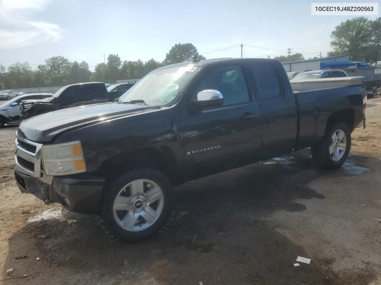 2008 Chevrolet Silverado C1500 VIN: 1GCEC19J48Z200563 Lot: 53251885
