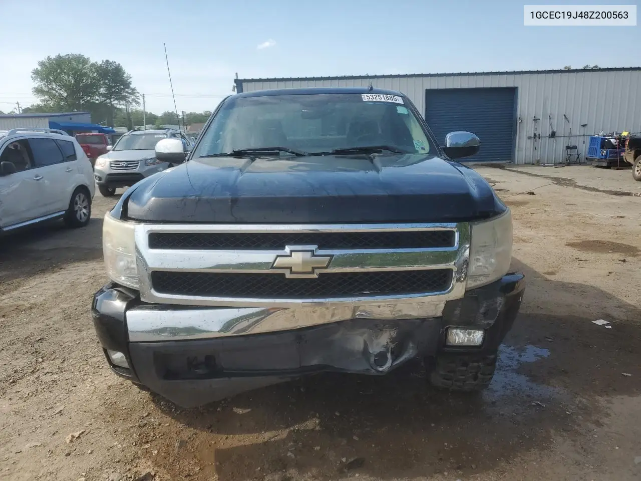 2008 Chevrolet Silverado C1500 VIN: 1GCEC19J48Z200563 Lot: 53251885