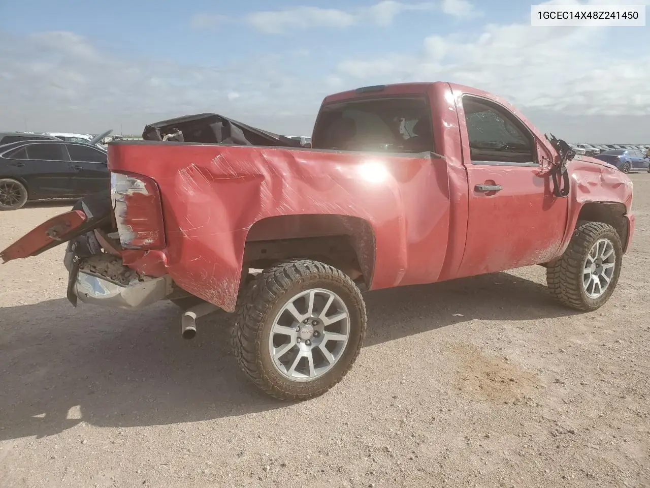 2008 Chevrolet Silverado C1500 VIN: 1GCEC14X48Z241450 Lot: 53904875