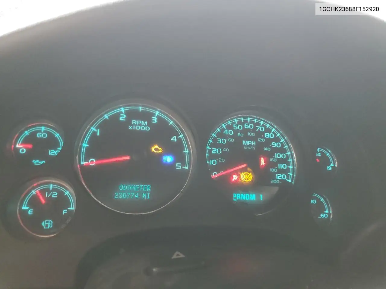 2008 Chevrolet Silverado K2500 Heavy Duty VIN: 1GCHK23688F152920 Lot: 56209805