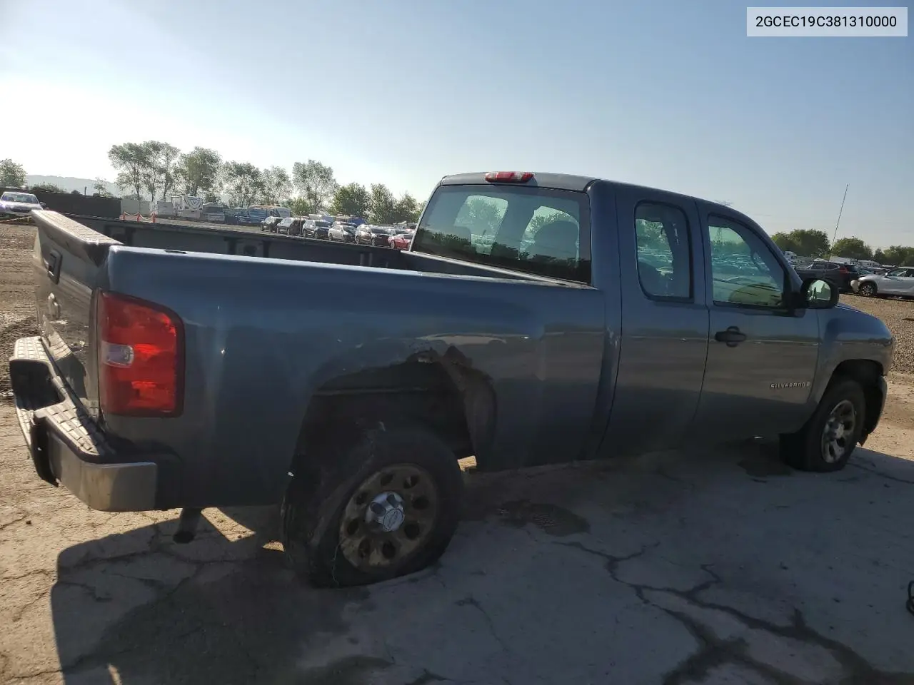 2008 Chevrolet Silverado C1500 VIN: 2GCEC19C381310000 Lot: 56952645