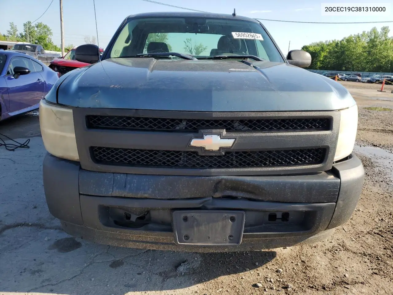 2008 Chevrolet Silverado C1500 VIN: 2GCEC19C381310000 Lot: 56952645