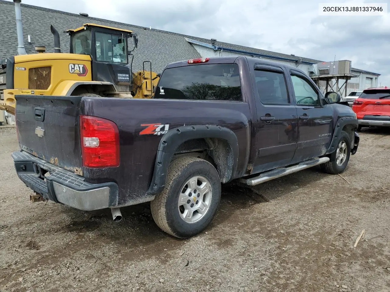 2gcek13j881337946 2GCEK13J881337946 2008 Chevrolet Silverado K1500