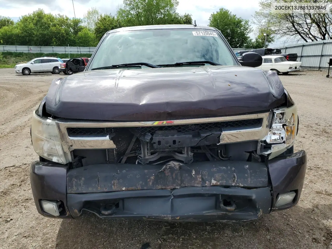2gcek13j881337946 2GCEK13J881337946 2008 Chevrolet Silverado K1500