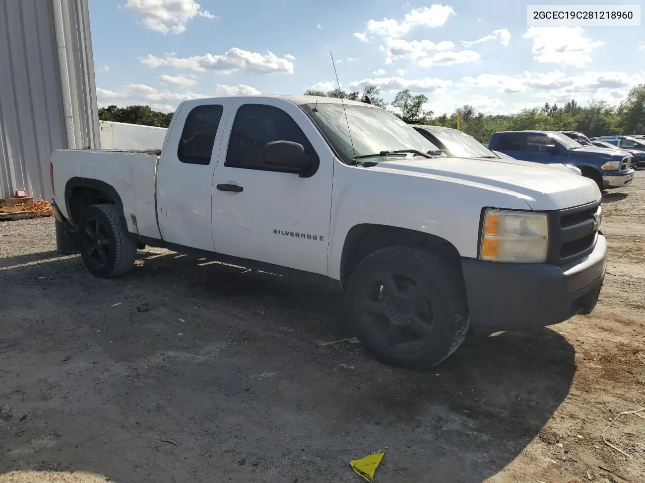 2008 Chevrolet Silverado C1500 VIN: 2GCEC19C281218960 Lot: 57135975