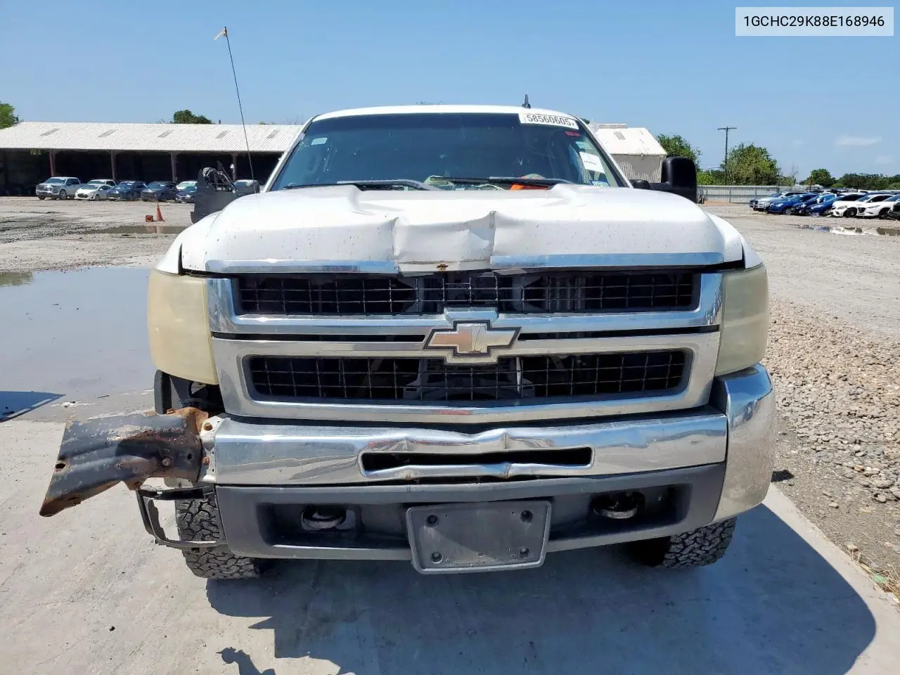 2008 Chevrolet Silverado C2500 Heavy Duty VIN: 1GCHC29K88E168946 Lot: 58560605