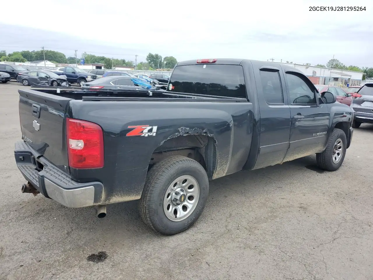 2008 Chevrolet Silverado K1500 VIN: 2GCEK19J281295264 Lot: 62106925