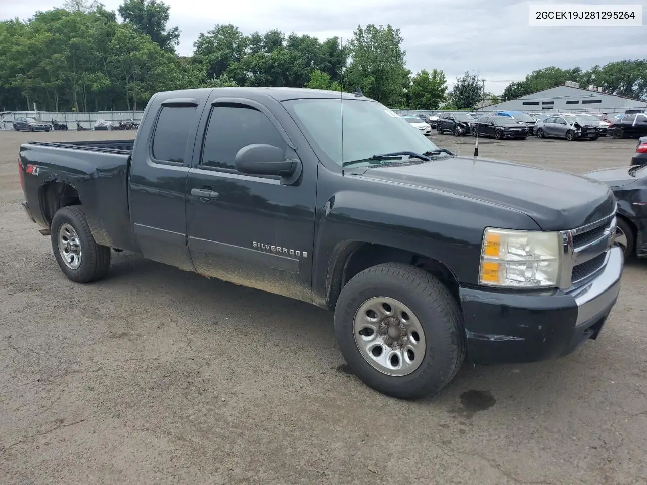 2008 Chevrolet Silverado K1500 VIN: 2GCEK19J281295264 Lot: 62106925