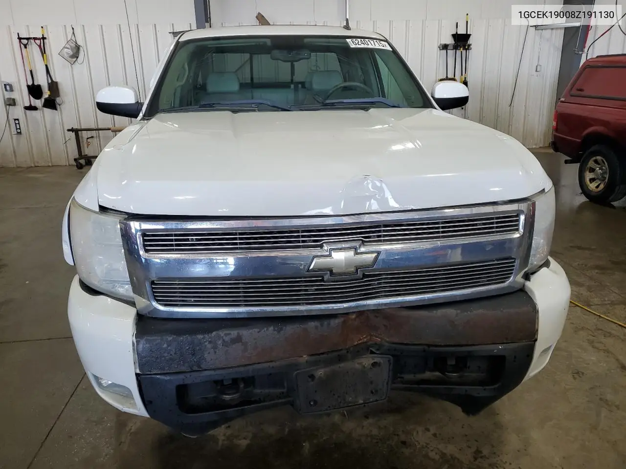 2008 Chevrolet Silverado K1500 VIN: 1GCEK19008Z191130 Lot: 62401715