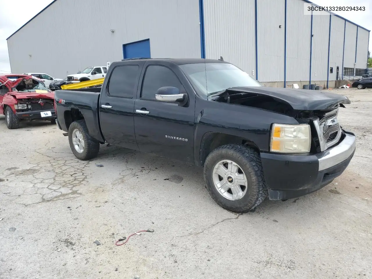 2008 Chevrolet Silverado K1500 VIN: 3GCEK13328G294343 Lot: 62574055