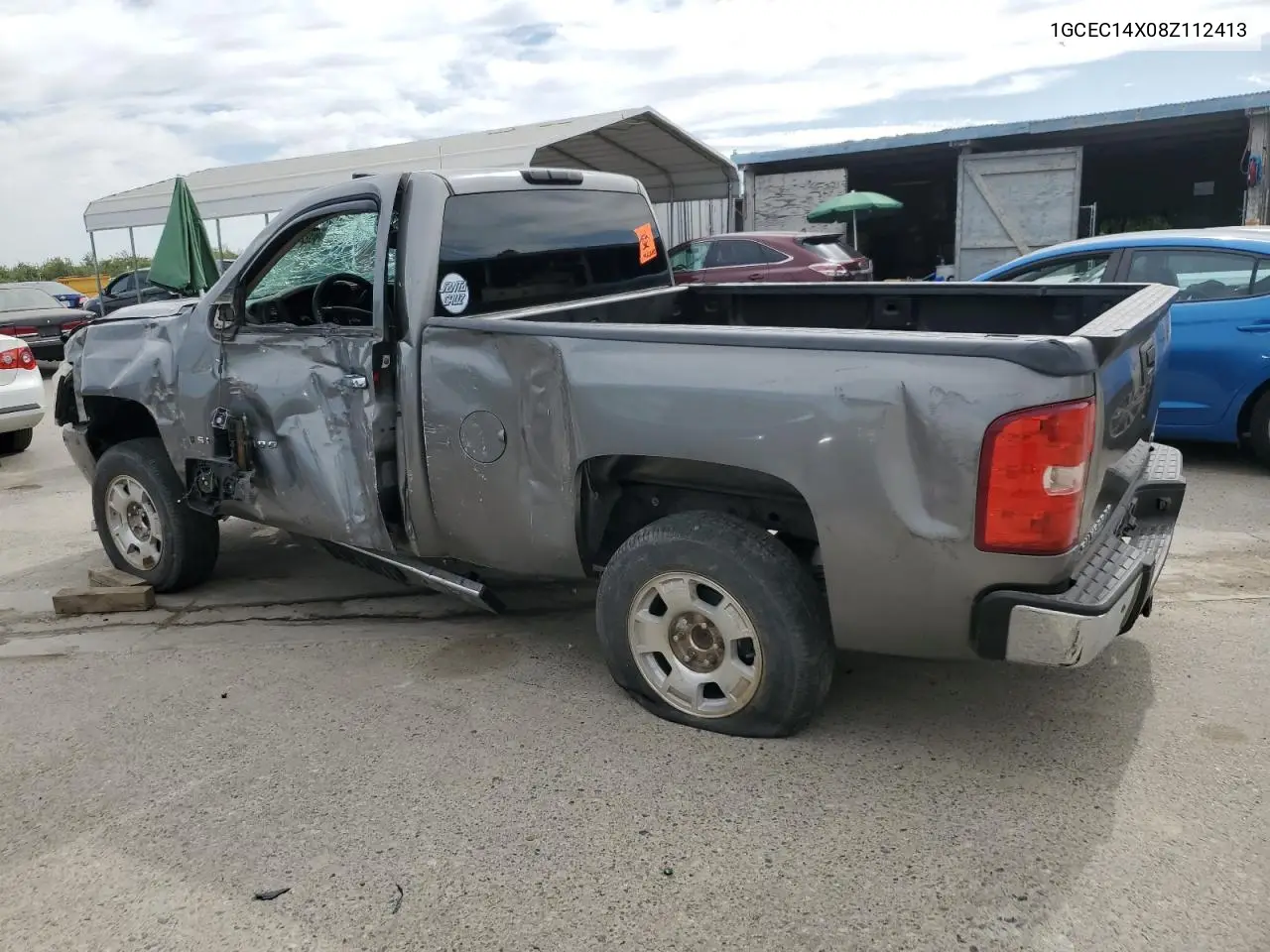 2008 Chevrolet Silverado C1500 VIN: 1GCEC14X08Z112413 Lot: 63271505