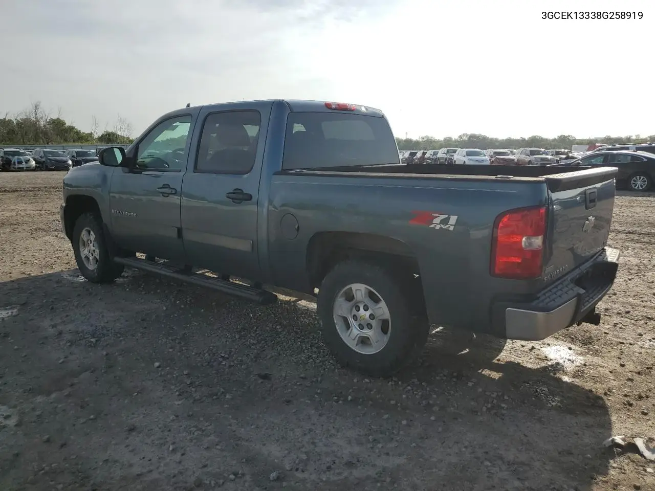 2008 Chevrolet Silverado K1500 VIN: 3GCEK13338G258919 Lot: 65772815