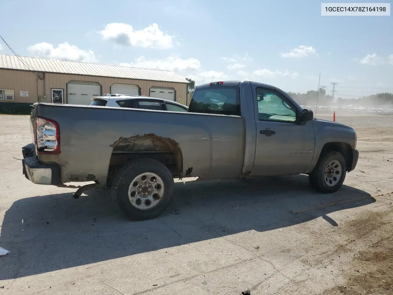 2008 Chevrolet Silverado C1500 VIN: 1GCEC14X78Z164198 Lot: 66124025