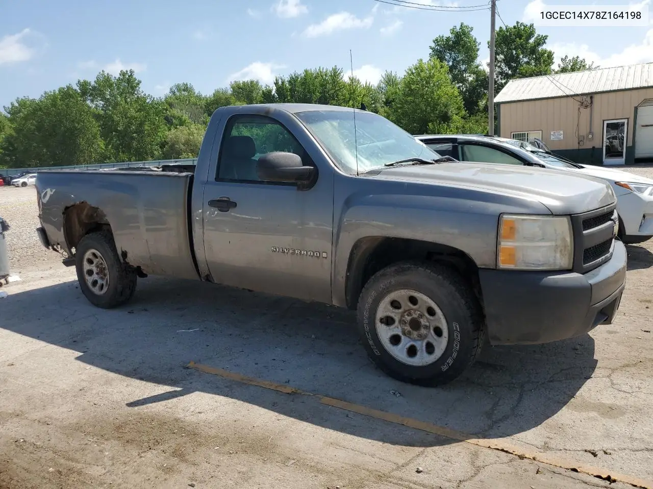 2008 Chevrolet Silverado C1500 VIN: 1GCEC14X78Z164198 Lot: 66124025