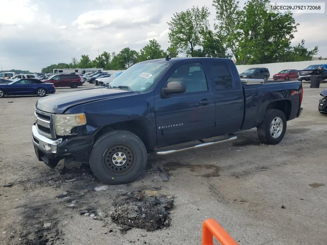 2009 Chevrolet Silverado C1500 Lt VIN: 1GCEC29J79Z172068 Lot: 54361855