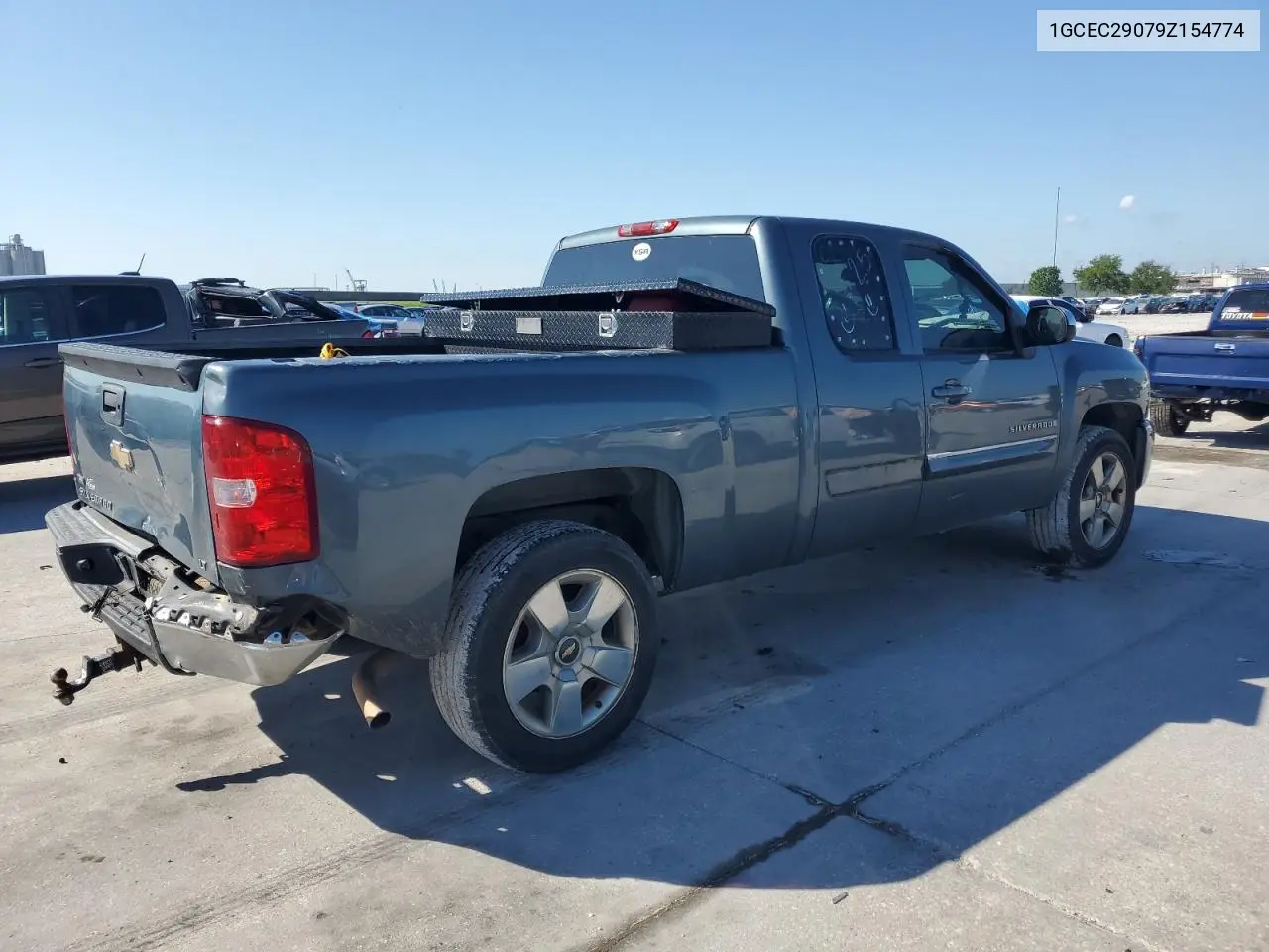 2009 Chevrolet Silverado C1500 Lt VIN: 1GCEC29079Z154774 Lot: 55211115