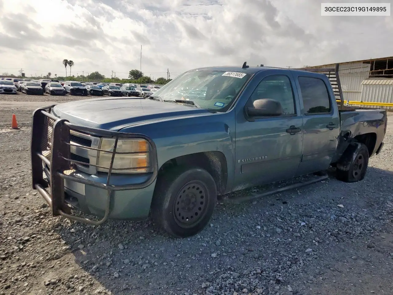 2009 Chevrolet Silverado C1500 Lt VIN: 3GCEC23C19G149895 Lot: 56517665