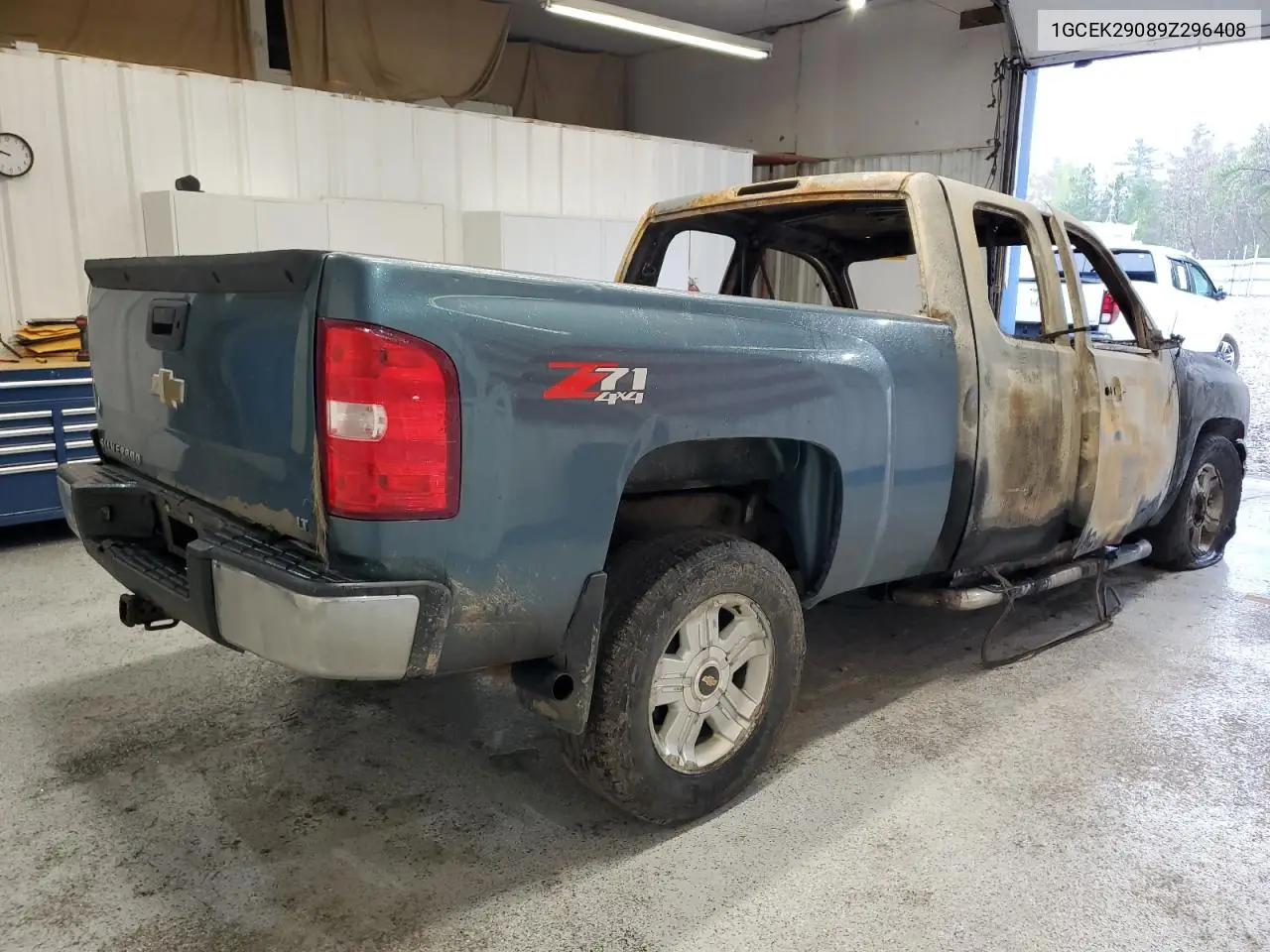 2009 Chevrolet Silverado K1500 Lt VIN: 1GCEK29089Z296408 Lot: 56542415