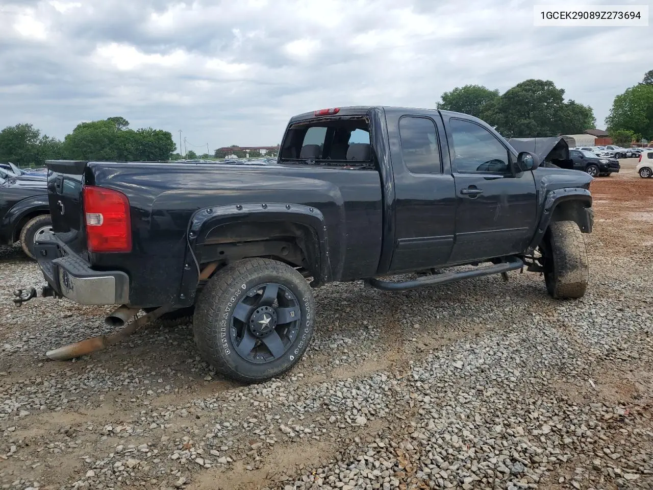 2009 Chevrolet Silverado K1500 Lt VIN: 1GCEK29089Z273694 Lot: 56742775