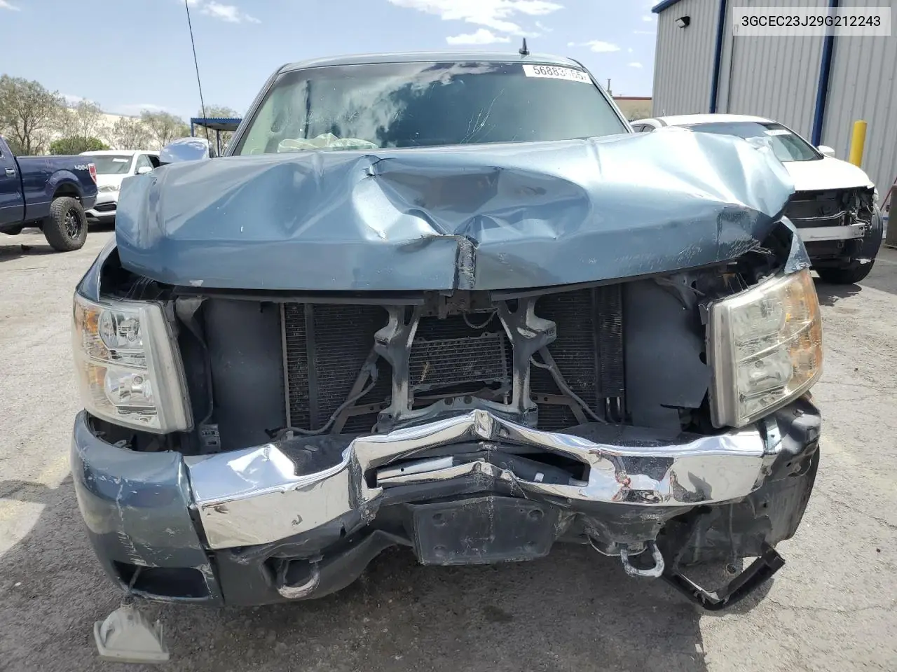 2009 Chevrolet Silverado C1500 Lt VIN: 3GCEC23J29G212243 Lot: 56883665