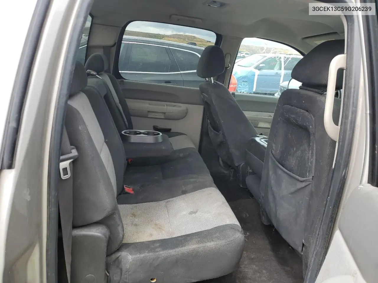 2009 Chevrolet Silverado K1500 VIN: 3GCEK13C59G206239 Lot: 57182505