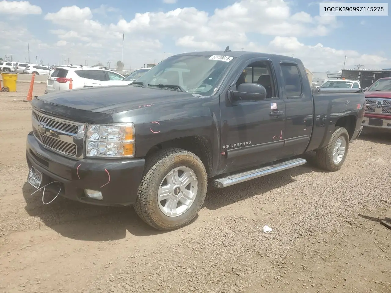 2009 Chevrolet Silverado K1500 Ltz VIN: 1GCEK39099Z145275 Lot: 62400045