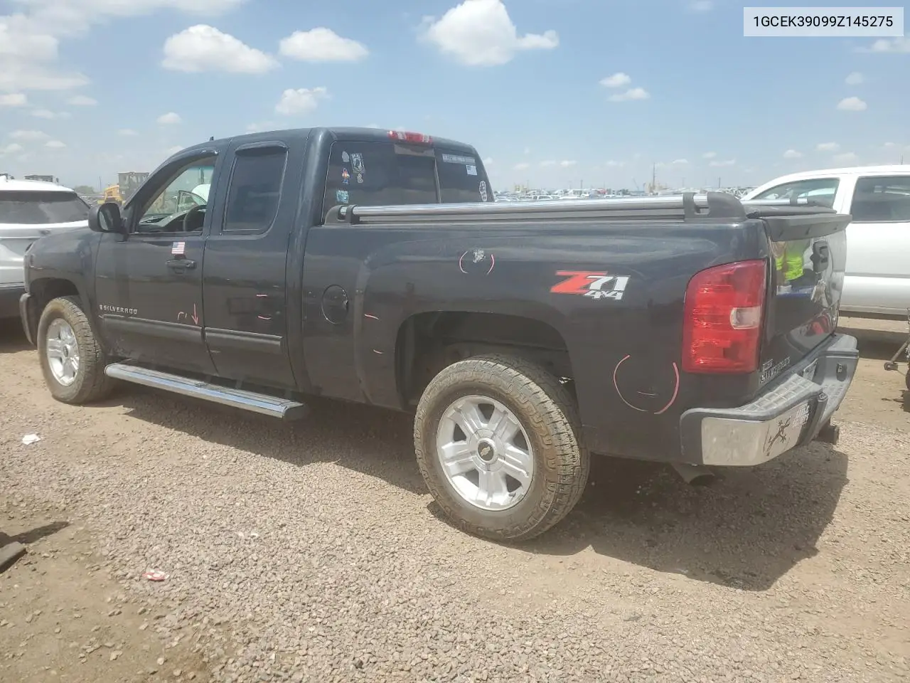 2009 Chevrolet Silverado K1500 Ltz VIN: 1GCEK39099Z145275 Lot: 62400045