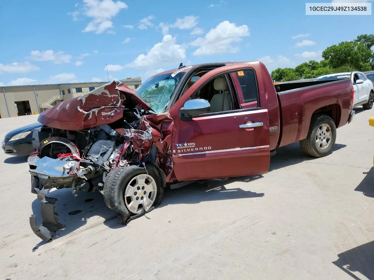 2009 Chevrolet Silverado C1500 Lt VIN: 1GCEC29J49Z134538 Lot: 62569365