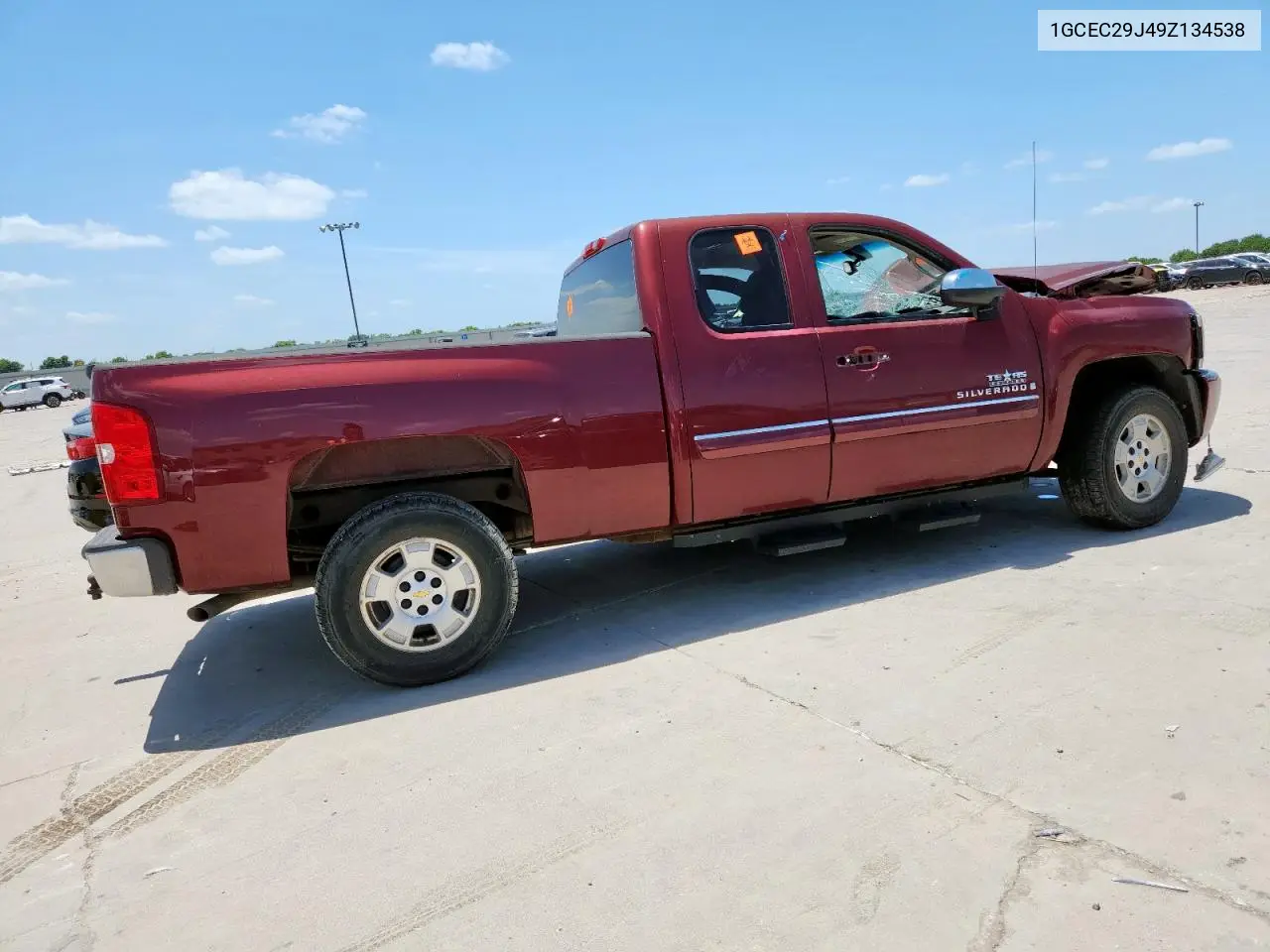 2009 Chevrolet Silverado C1500 Lt VIN: 1GCEC29J49Z134538 Lot: 62569365