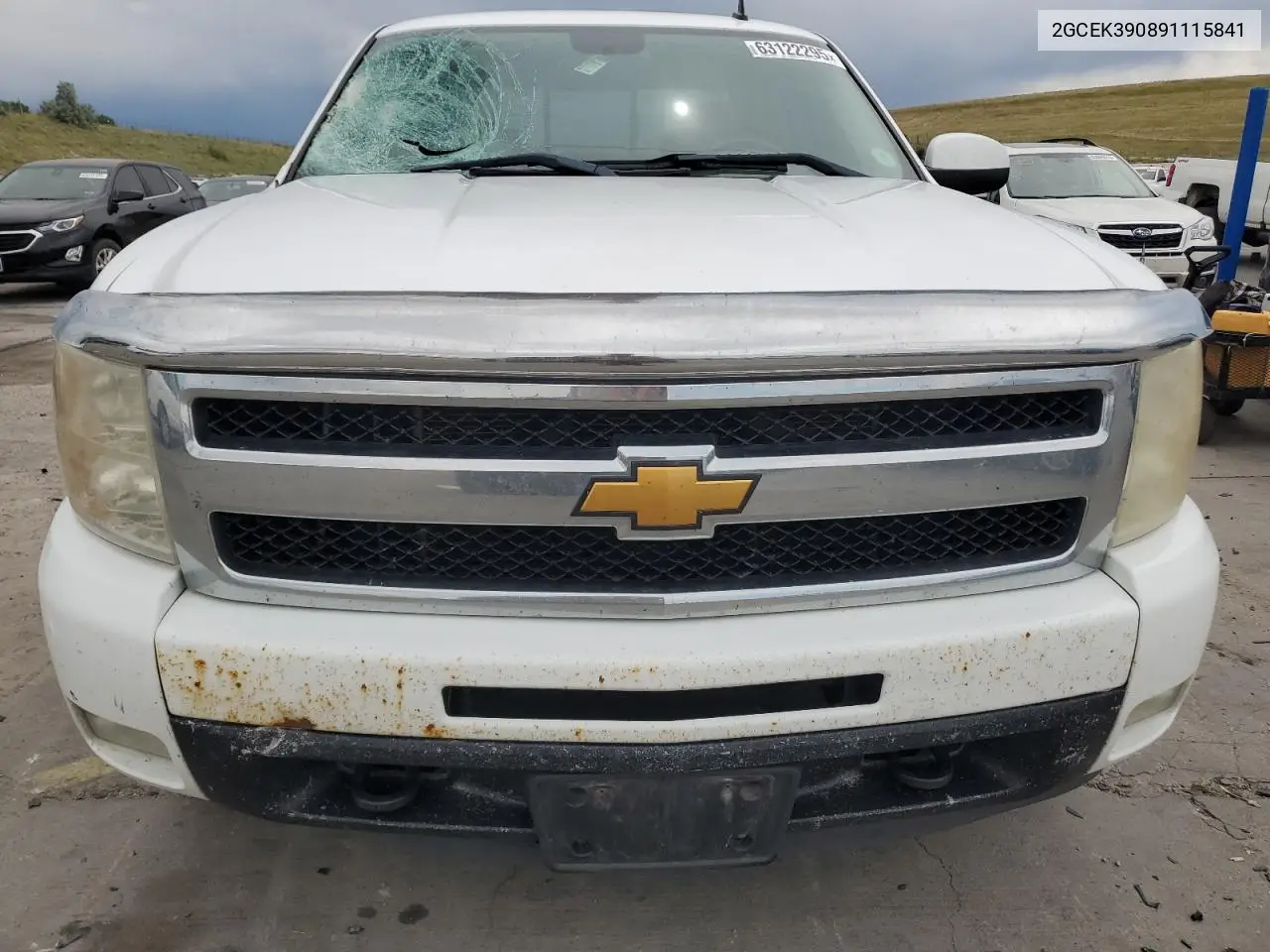 2009 Chevrolet Silverado K1500 Ltz VIN: 2GCEK390891115841 Lot: 63122295