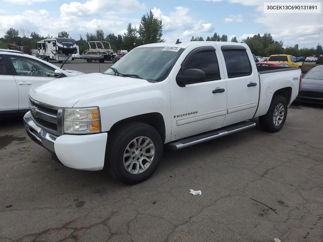 2009 Chevrolet Silverado K1500 VIN: 3GCEK13C69G131891 Lot: 65636475