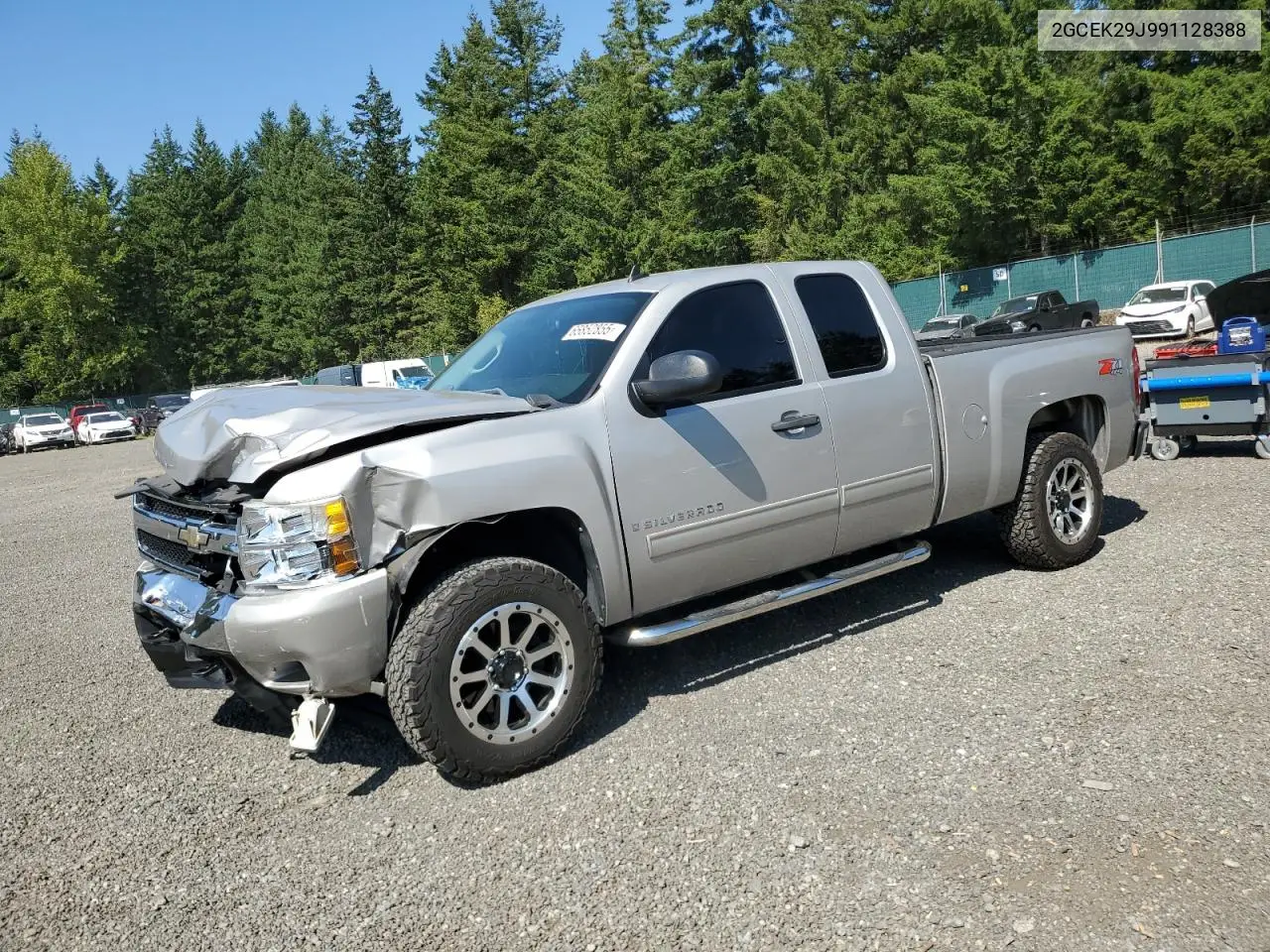 2009 Chevrolet Silverado K1500 Lt VIN: 2GCEK29J991128388 Lot: 65852855