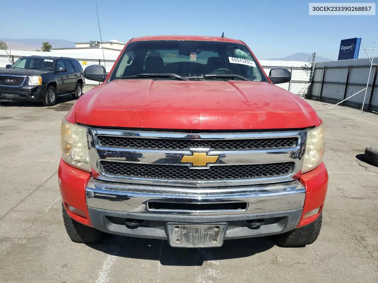2009 Chevrolet Silverado K1500 Lt VIN: 3GCEK23339G268857 Lot: 66043205