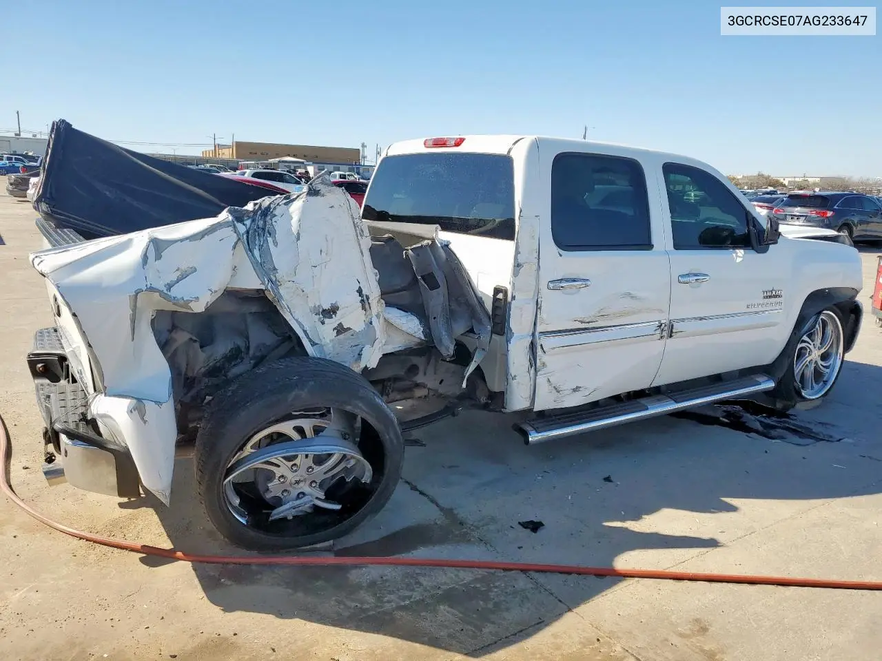 2010 Chevrolet Silverado C1500 Lt VIN: 3GCRCSE07AG233647 Lot: 46741705